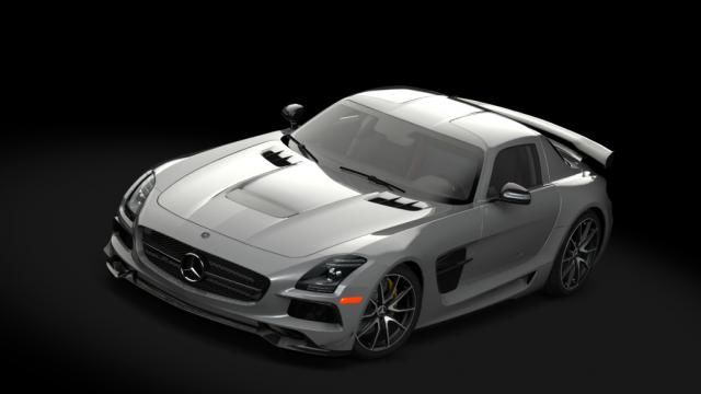 Mercedes-Benz SLS AMG Black Series Aero Package (US) for Assetto Corsa