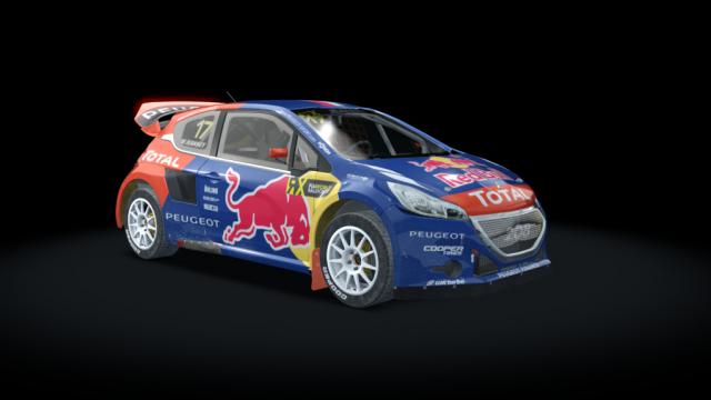 Peugeot 208 T16 Rallycross for Assetto Corsa