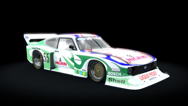 Ford Zakspeed Capri Turbo DRM 1981 Div II for Assetto Corsa