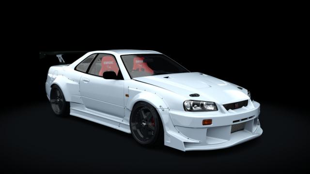 Nissan Skyline R34 Drift v2.0 for Assetto Corsa