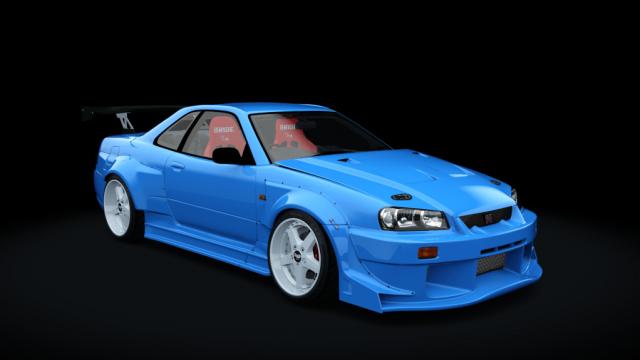 Nissan Skyline R34 Drift v2.0 for Assetto Corsa