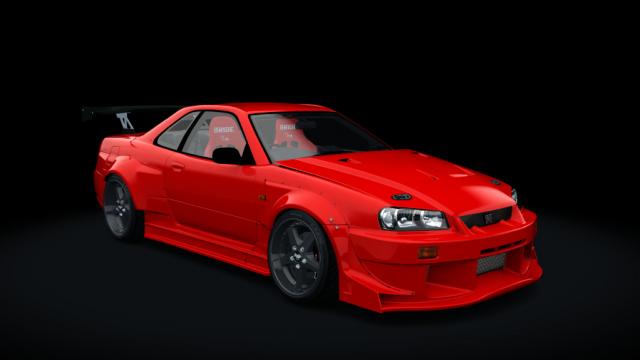 Nissan Skyline R34 Drift v2.0 for Assetto Corsa