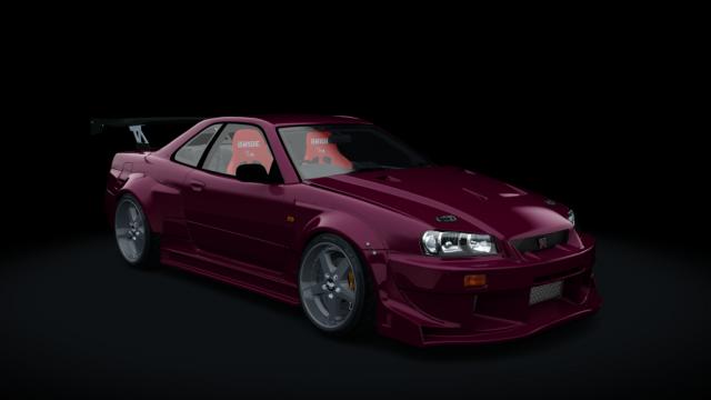 Nissan Skyline R34 Drift v2.0 for Assetto Corsa