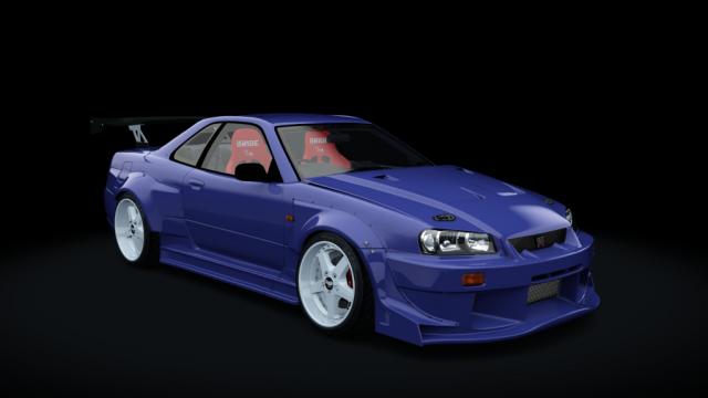 Nissan Skyline R34 Drift v2.0 for Assetto Corsa