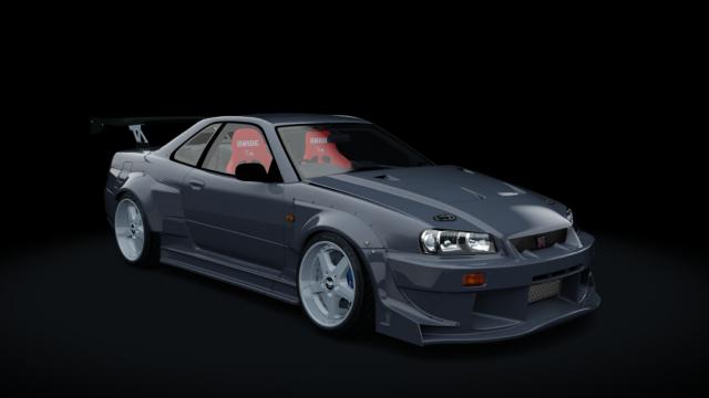 Nissan Skyline R34 Drift v2.0 for Assetto Corsa