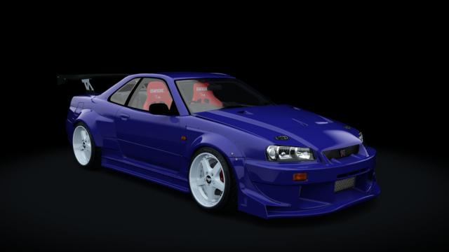 Nissan Skyline R34 Drift v2.0 for Assetto Corsa