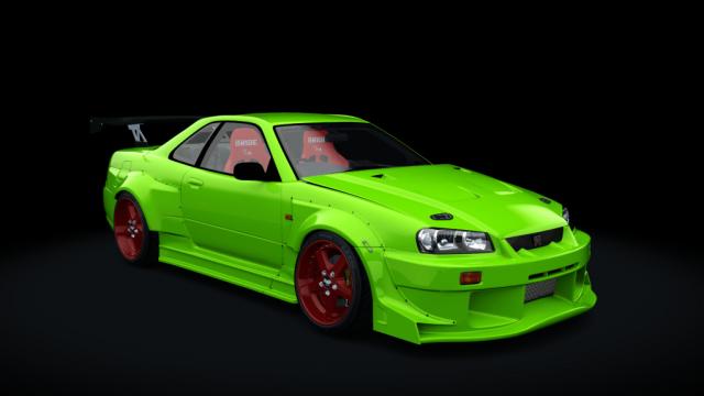 Nissan Skyline R34 Drift v2.0 for Assetto Corsa