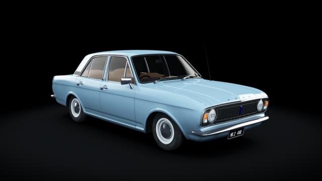 Ford Cortina Mk2 440 (4-door) V2 for Assetto Corsa