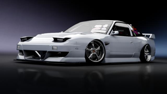 180SX Raz Spirit Rei Public for Assetto Corsa