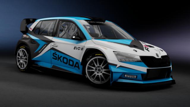 Skoda Fabia R5 DTRi Evo 3 for Assetto Corsa