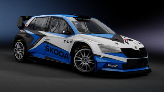 Skoda Fabia R5 DTRi Evo 3 for Assetto Corsa