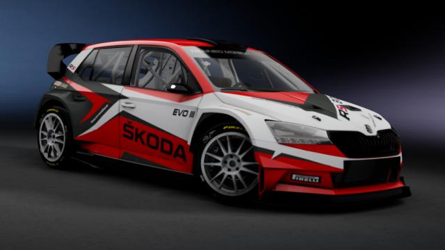 Skoda Fabia R5 DTRi Evo 3 for Assetto Corsa