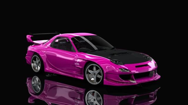 Mazda RX-7 FD3S AbFlug GT-C «Pink Spider»