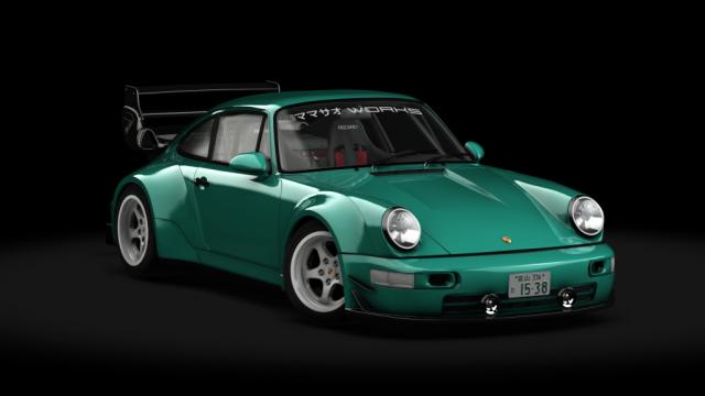 湾岸 Porsche 964 Turbo Mamasao Works for Assetto Corsa