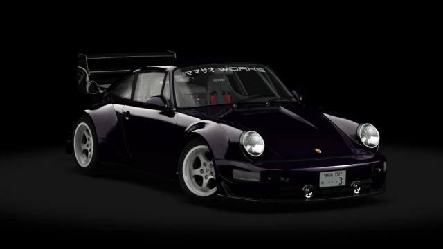 湾岸 Porsche 964 Turbo Mamasao Works for Assetto Corsa