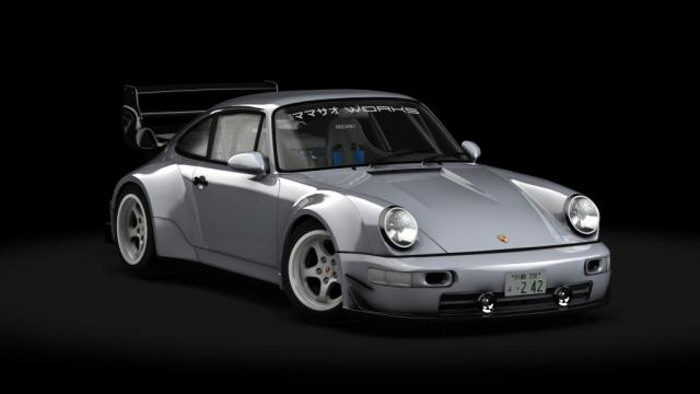 湾岸 Porsche 964 Turbo Mamasao Works for Assetto Corsa