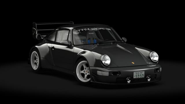 湾岸 Porsche 964 Turbo Mamasao Works for Assetto Corsa