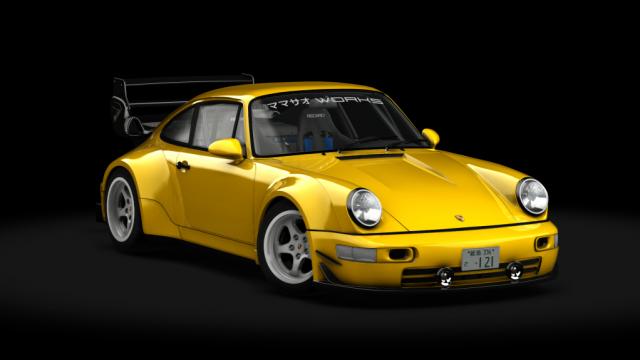 湾岸 Porsche 964 Turbo Mamasao Works for Assetto Corsa