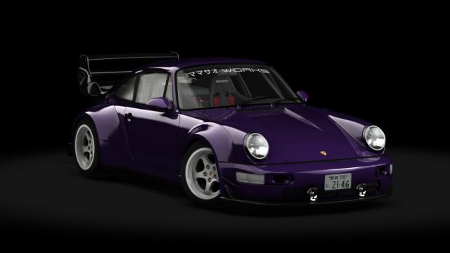 湾岸 Porsche 964 Turbo Mamasao Works for Assetto Corsa