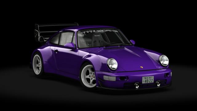 湾岸 Porsche 964 Turbo Mamasao Works