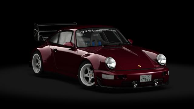 湾岸 Porsche 964 Turbo Mamasao Works for Assetto Corsa