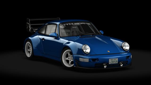 湾岸 Porsche 964 Turbo Mamasao Works for Assetto Corsa