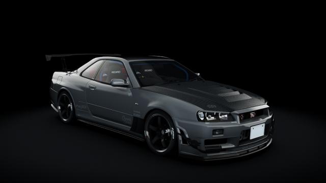 Nissan Skyline GTR R34 Single Turbo Strider.Sp | Redd Tuned for Assetto Corsa