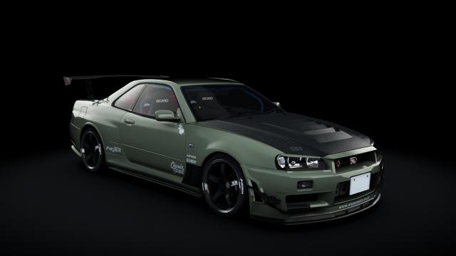 Nissan Skyline GTR R34 Single Turbo Strider.Sp | Redd Tuned for Assetto Corsa