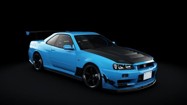 Nissan Skyline GTR R34 Single Turbo Strider.Sp | Redd Tuned for Assetto Corsa