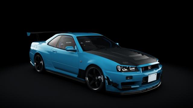 Nissan Skyline GTR R34 Single Turbo Strider.Sp | Redd Tuned for Assetto Corsa