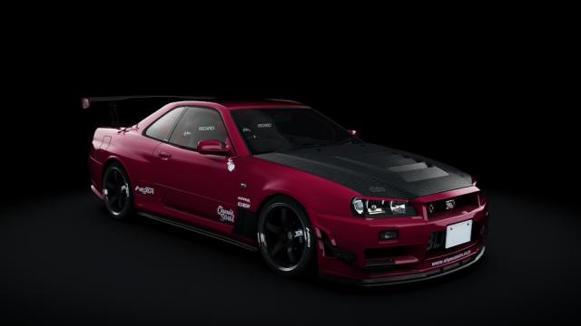 Nissan Skyline GTR R34 Single Turbo Strider.Sp | Redd Tuned for Assetto Corsa