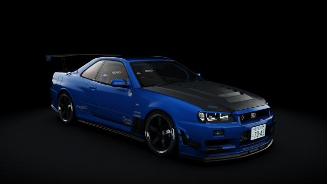 Nissan Skyline GTR R34 Single Turbo Strider.Sp | Redd Tuned for Assetto Corsa