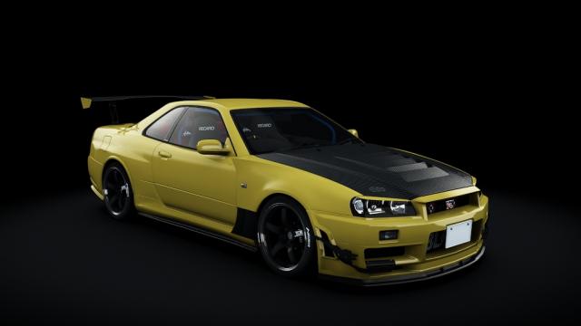 Nissan Skyline GTR R34 Single Turbo Strider.Sp | Redd Tuned for Assetto Corsa