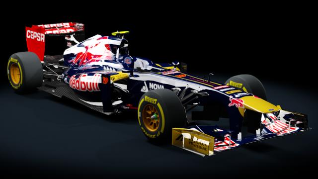 Toro Rosso STR8 для Assetto Corsa
