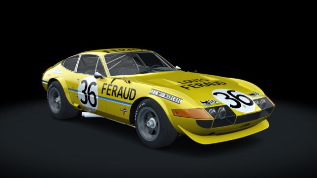 Ferrari 365 GTB4 Daytona Competizione for Assetto Corsa