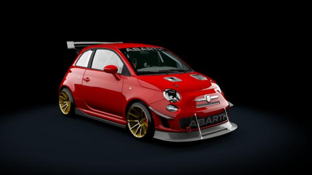 Abarth 500 Stage 4 для Assetto Corsa