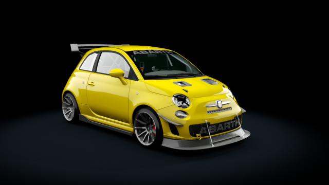 Abarth 500 Stage 4 для Assetto Corsa
