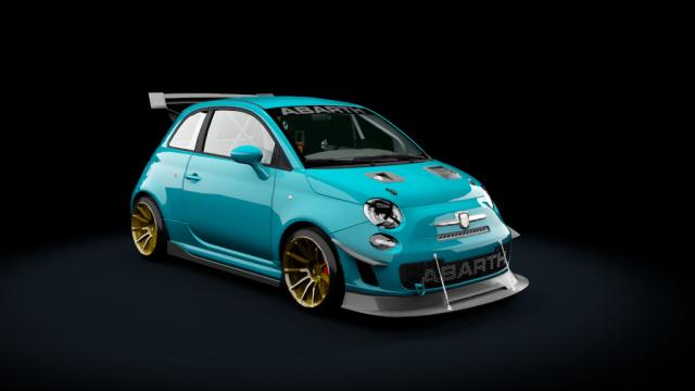 Abarth 500 Stage 4 для Assetto Corsa