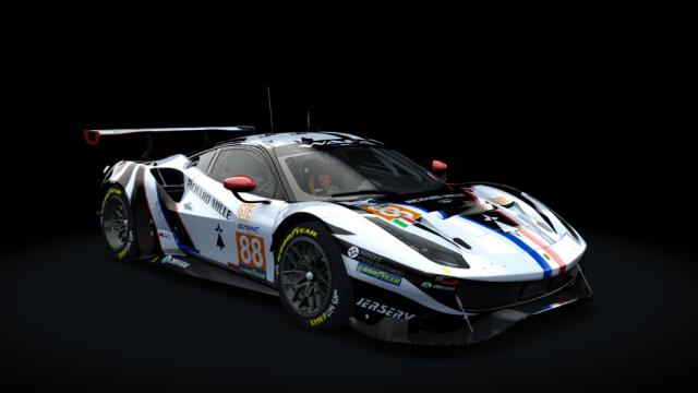 Ferrari 488 GTE Evo 2018 Michelotto for Assetto Corsa