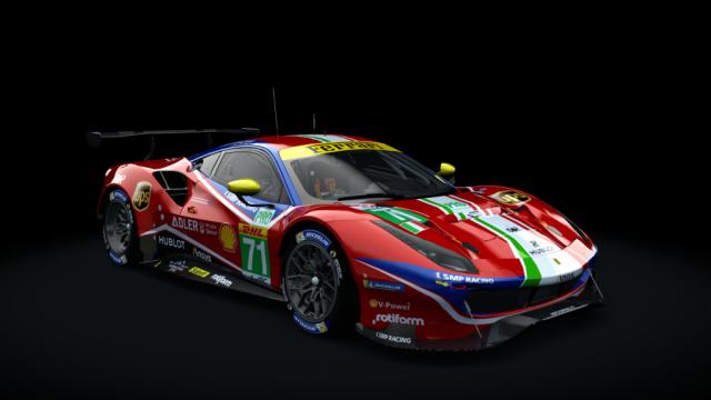 Ferrari 488 GTE Evo 2018 Michelotto for Assetto Corsa