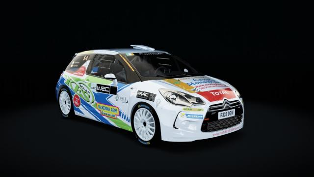 Citroen DS3 R3 for Assetto Corsa