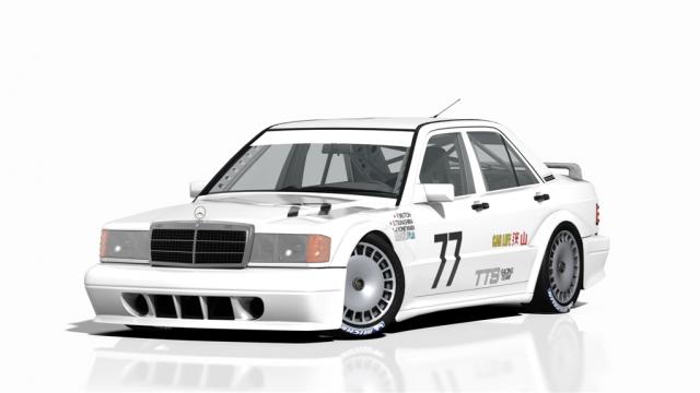 Mercedes-Benz 190E Gr.A (JTC Div. II) for Assetto Corsa