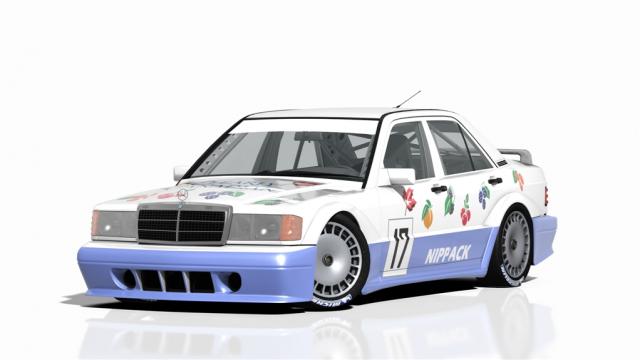 Mercedes-Benz 190E Gr.A (JTC Div. II) for Assetto Corsa