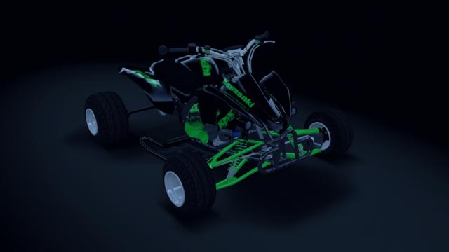 Kawasaki KFX450 Turbo for Assetto Corsa