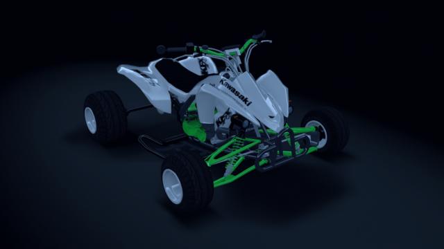 Kawasaki KFX450 Turbo for Assetto Corsa