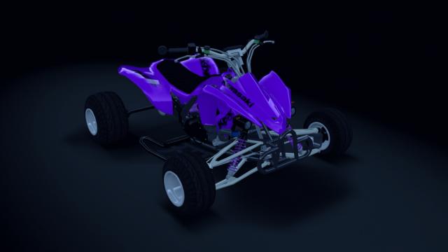 Kawasaki KFX450 Turbo for Assetto Corsa