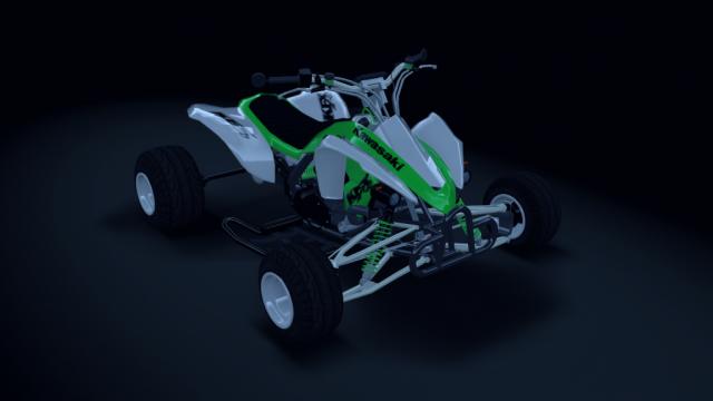 Kawasaki KFX450 Turbo for Assetto Corsa