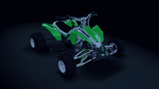 Kawasaki KFX450 Turbo for Assetto Corsa