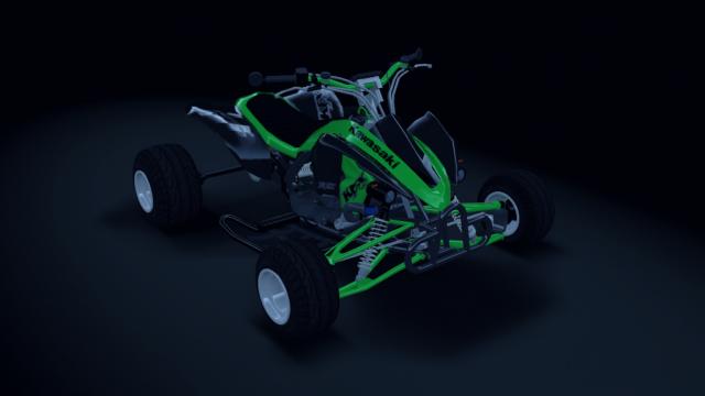 Kawasaki KFX450 Turbo for Assetto Corsa