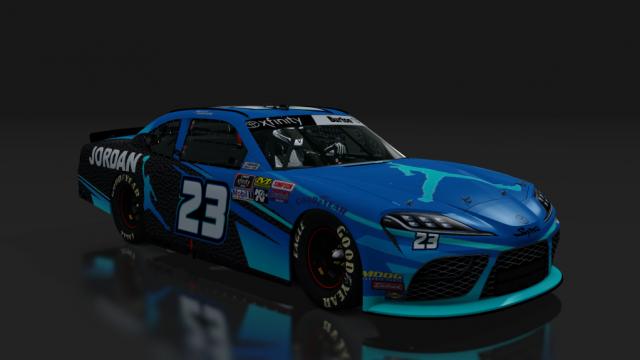 Toyota Supra Xfinity Nascar 2020 for Assetto Corsa